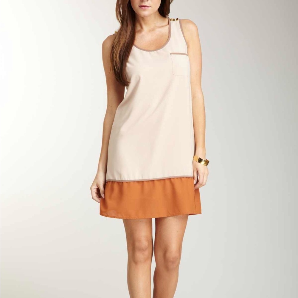 BLU PEPPER Color Block Dress NWOT